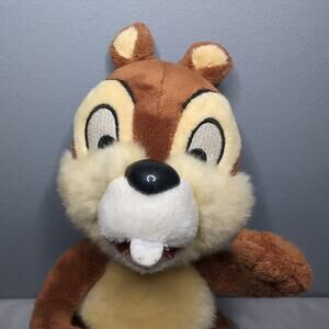Disney Parks Chip Plush Walt Disney World Disneyland Chipmunk 9" Stuffed Animal